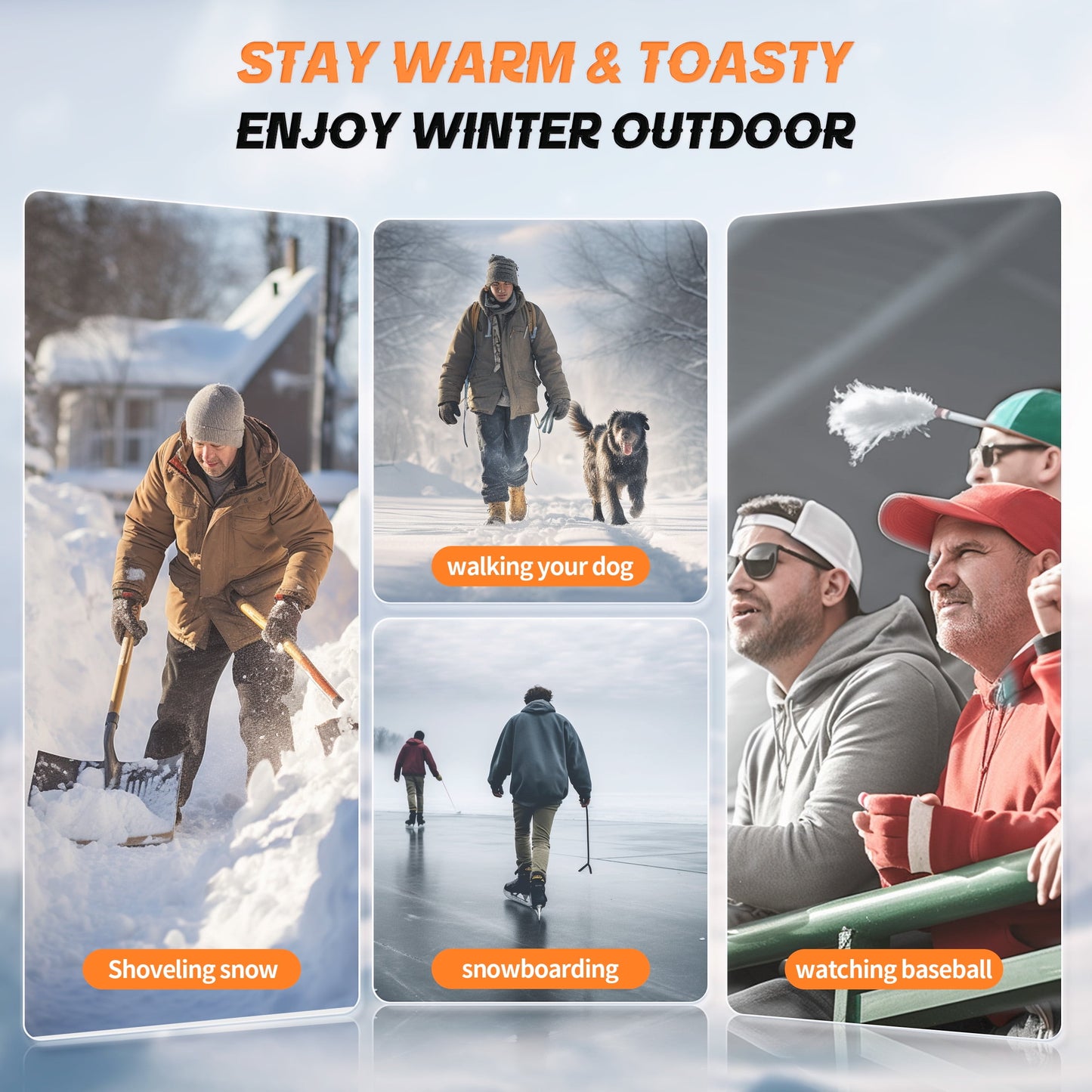 Electric Heated Socks for Men Women, 5000Mah Rechargeable Battery Heating Socks with App Control, Outdoor Skiing Hunting Riding Camping Hiking Warming Winter Socks 2 Pairs L