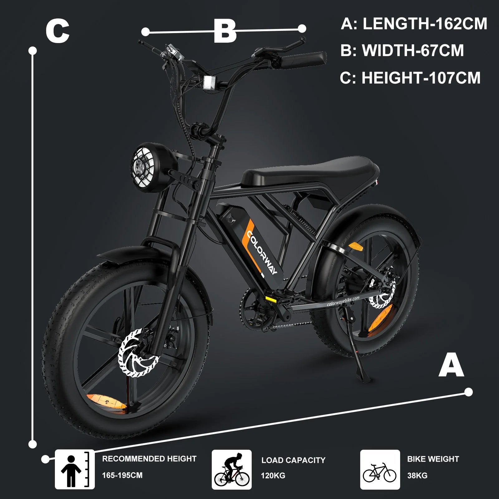 750W Electric Bike for Adults,20X4.0 Fat Tire Off-Road E Bike,48V/15Ah Battery Snow Beach Mountain Bike for Outdoor Cycling E Bike UL2849